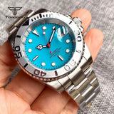 Tandorio NH35A Sterile Sapphire 40mm 10Bar Diver Automatic Rotating Bezel TD018 - Tandorio Watches