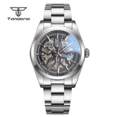 Tandorio NH70 Skeleton Watch 36mm/39mm Sapphire 5ATM Glass Back - Tandorio Watches