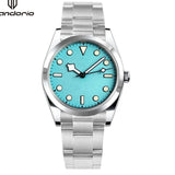 Tandorio Sapphire Crystal 36mm/39mm NH35A PT5000 Automatic Movt 5Bar Pilot TD044 - Tandorio Watches