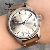 Tandorio Titanium watch 39mm 200m NH35 PT5000 automatic Sapphire Glass pilot 20Bar - Tandorio Watches