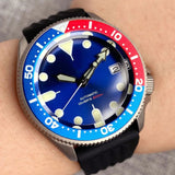 Titanium watch Tandorio SKX013 37mm Mod 200m Diving Watch NH36 Movt sapphire - Tandorio Watches