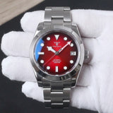 Explorer Mod Tandorio TD110Y 36mm/39mm Yellow textured Luminous Dial NH35A Automatic Sapphire  10ATM