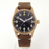 タンドリオ CUSN8 ブロンズ パイロット NH35 ムーブメント サファイア 20BAR 39mm TD147 20bar