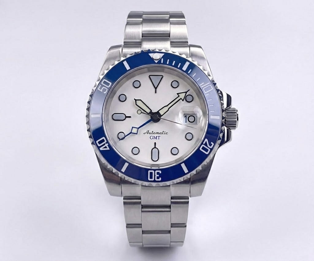 タンドリオ GMT ウォッチ TD258B ルミナス 40mm NH34A 自動巻き 20BAR