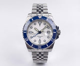 Tandorio GMT Watch TD015 NH34 Movement 40mm glass back Sapphire 20bar pepsi  Bruce Wayne