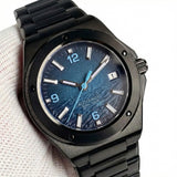 40mm PVD Black Engineer Watch Tandorio TD331P NH35 Automatic Sapphire Glass 100m Waterproof