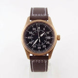 タンドリオ CUSN8 ブロンズ パイロット NH35 ムーブメント サファイア 20BAR 39mm TD147 20bar